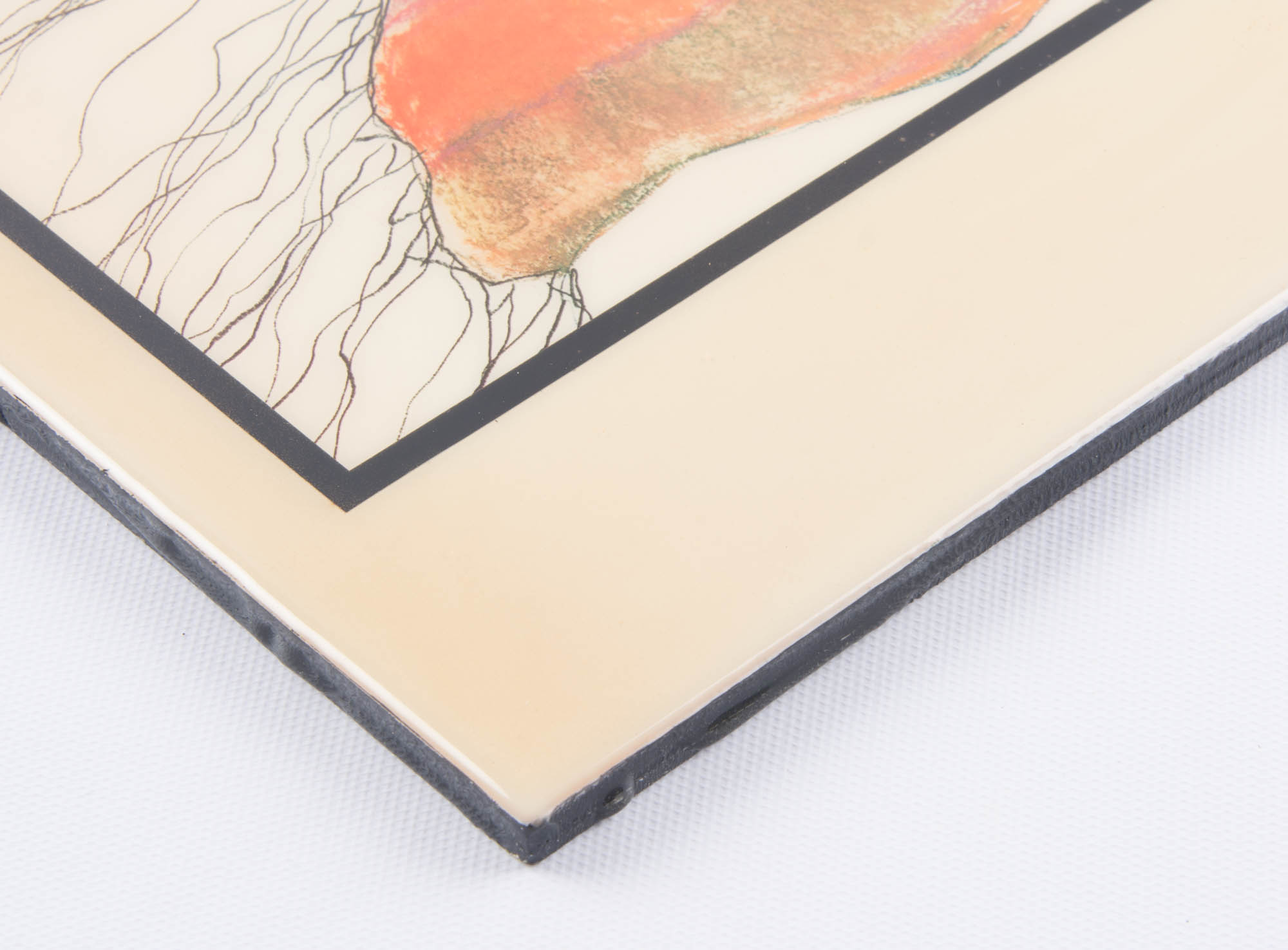 R.C. Gorman "Santa Fe Woman" Decorative Ceramic Tile