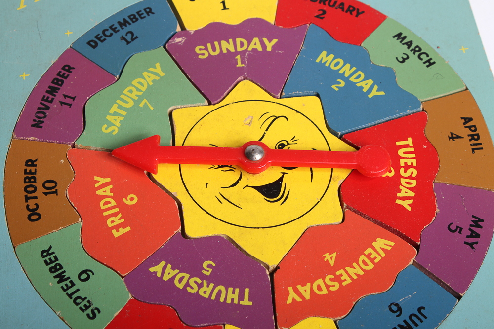 Collection of Vintage Children's Books and Puzzles