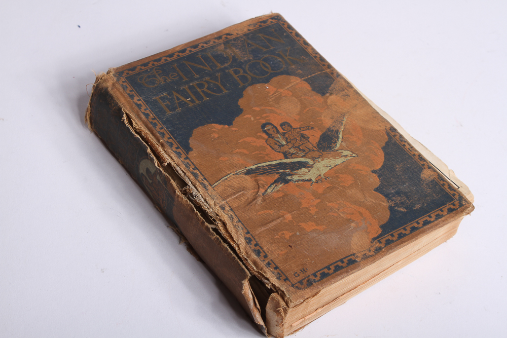 Collection of Vintage Children's Books and Puzzles