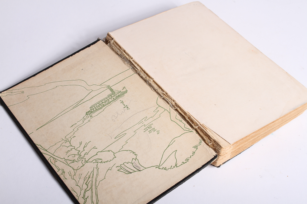 Collection of Vintage Children's Books and Puzzles