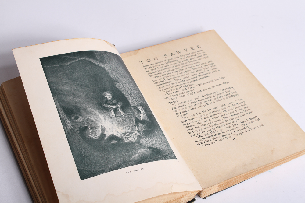 Collection of Vintage Children's Books and Puzzles