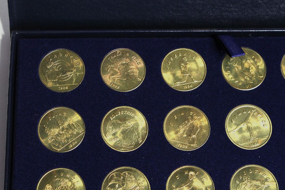 1984 Los Angeles Olympics Transit Token Set
