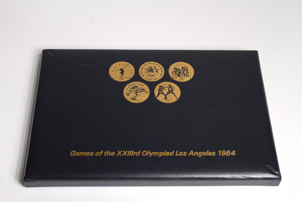 1984 Los Angeles Olympics Transit Token Set
