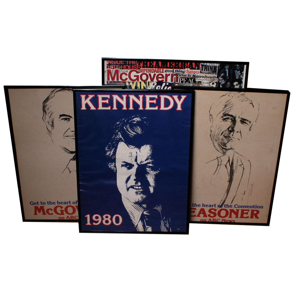 Vintage Democratic Political Posters