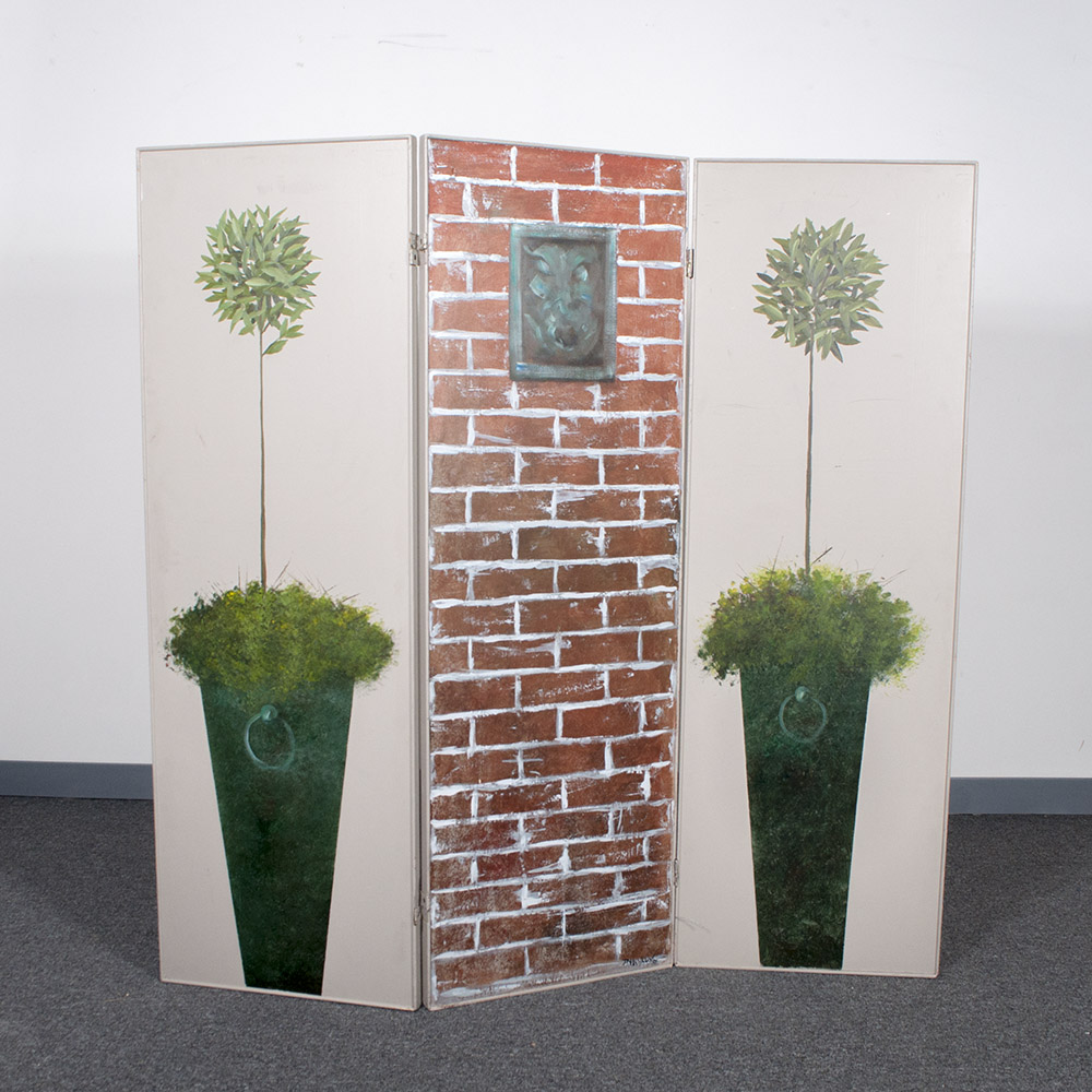 Folding Wooden Screen