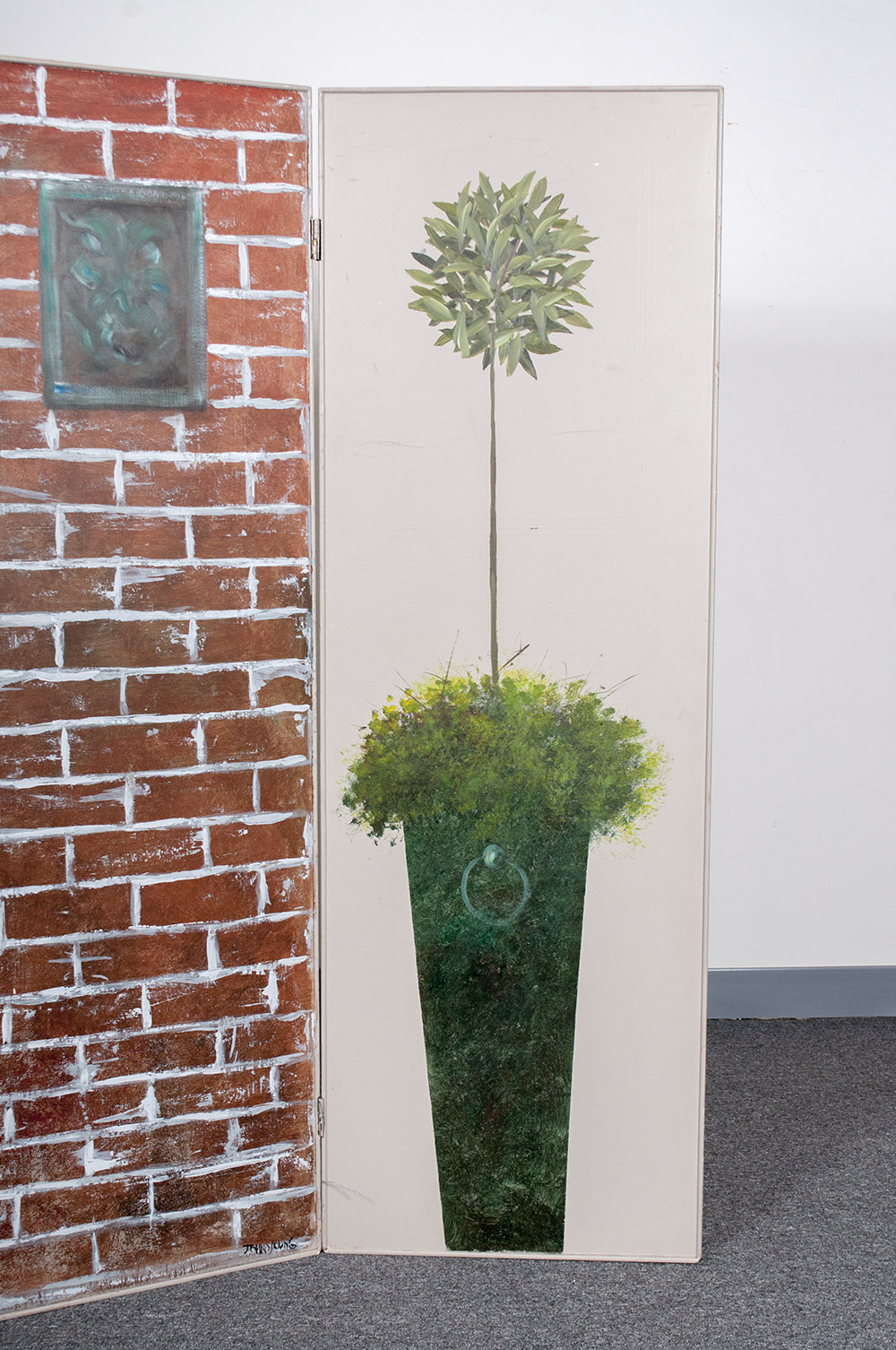 Folding Wooden Screen