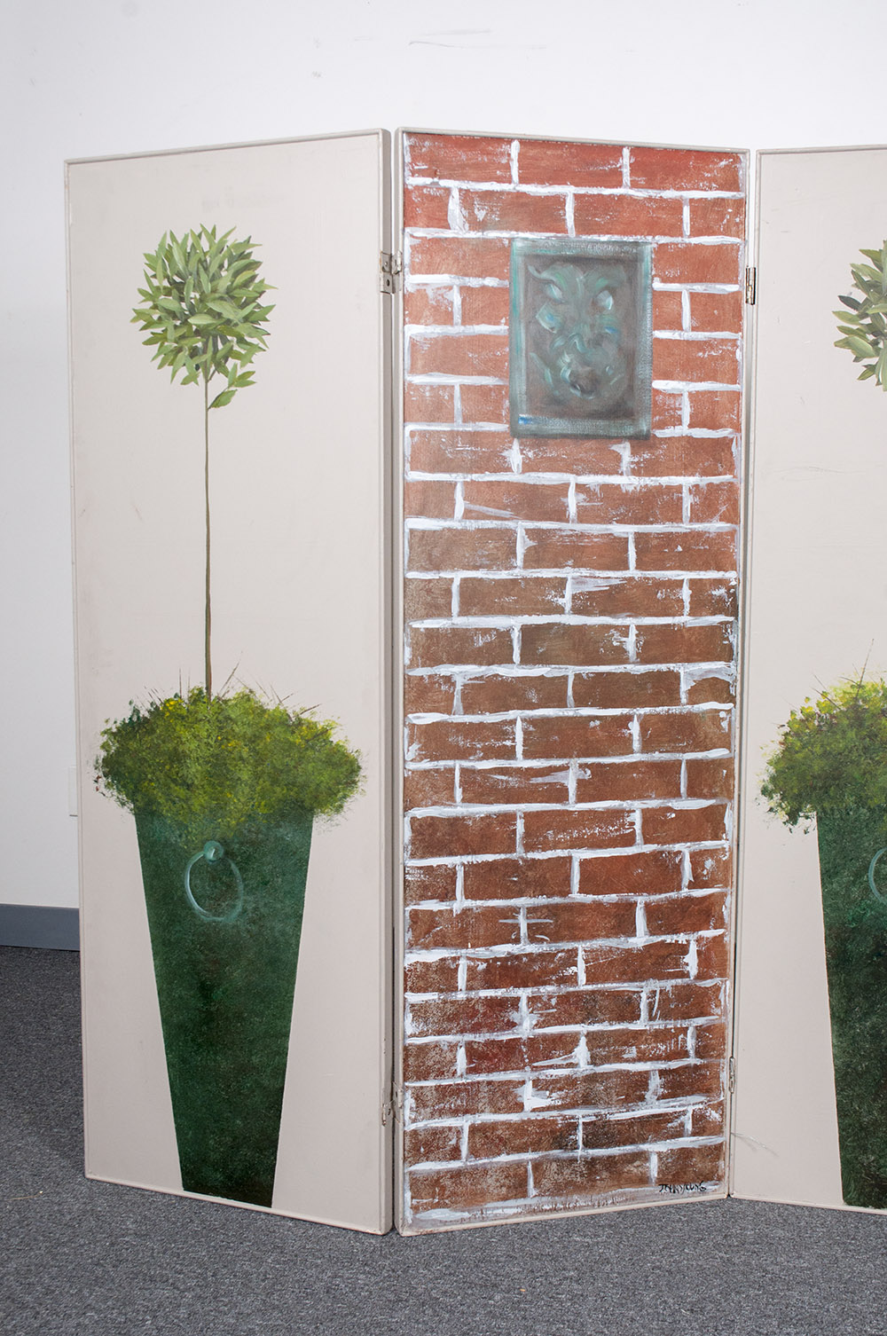 Folding Wooden Screen