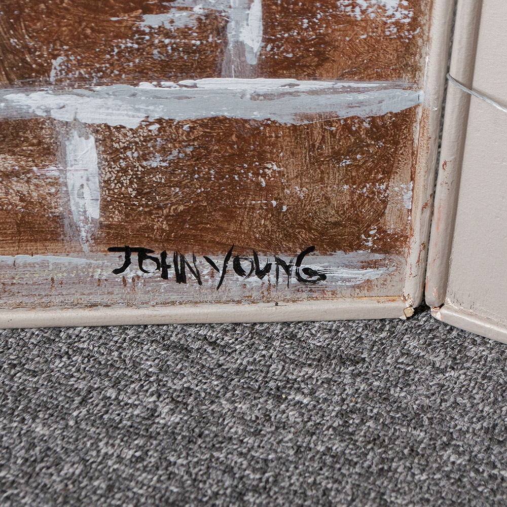 Folding Wooden Screen