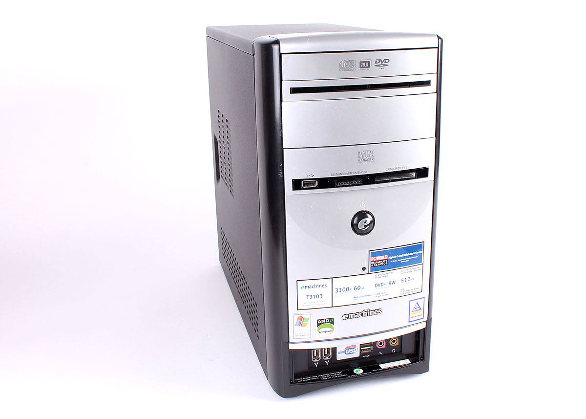 E-Machines Desktop Computer with Samsung Monitor