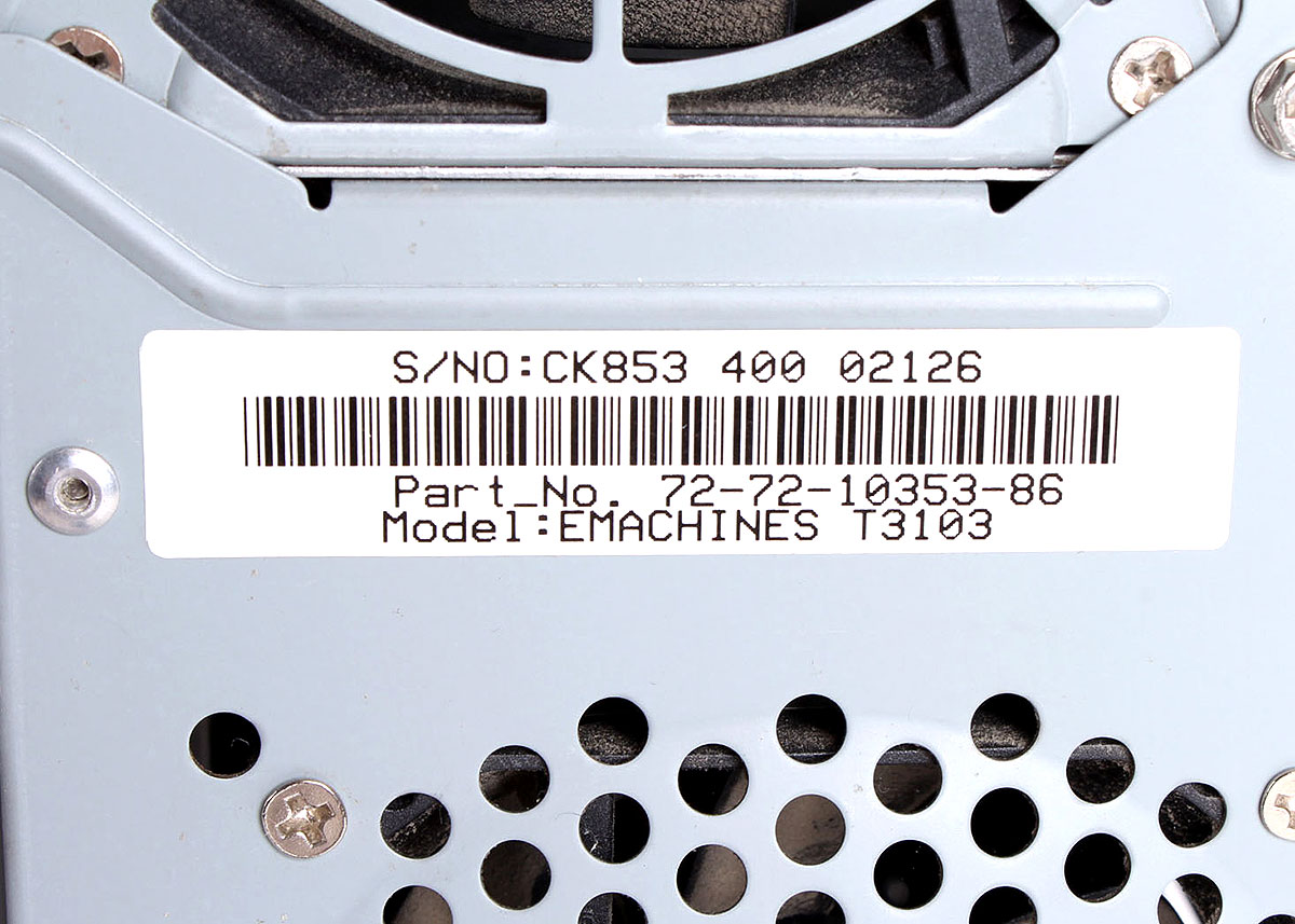 E-Machines Desktop Computer with Samsung Monitor