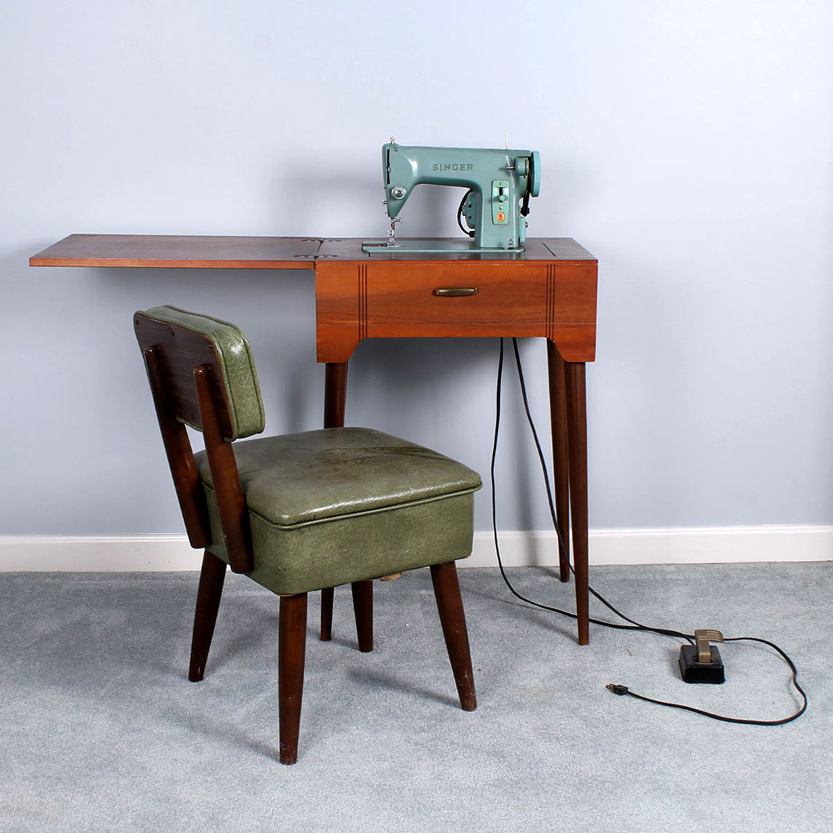 Mid Century Modern Sewing Table