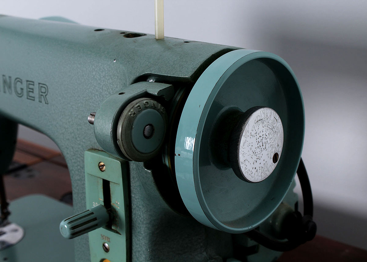 Mid Century Modern Sewing Table