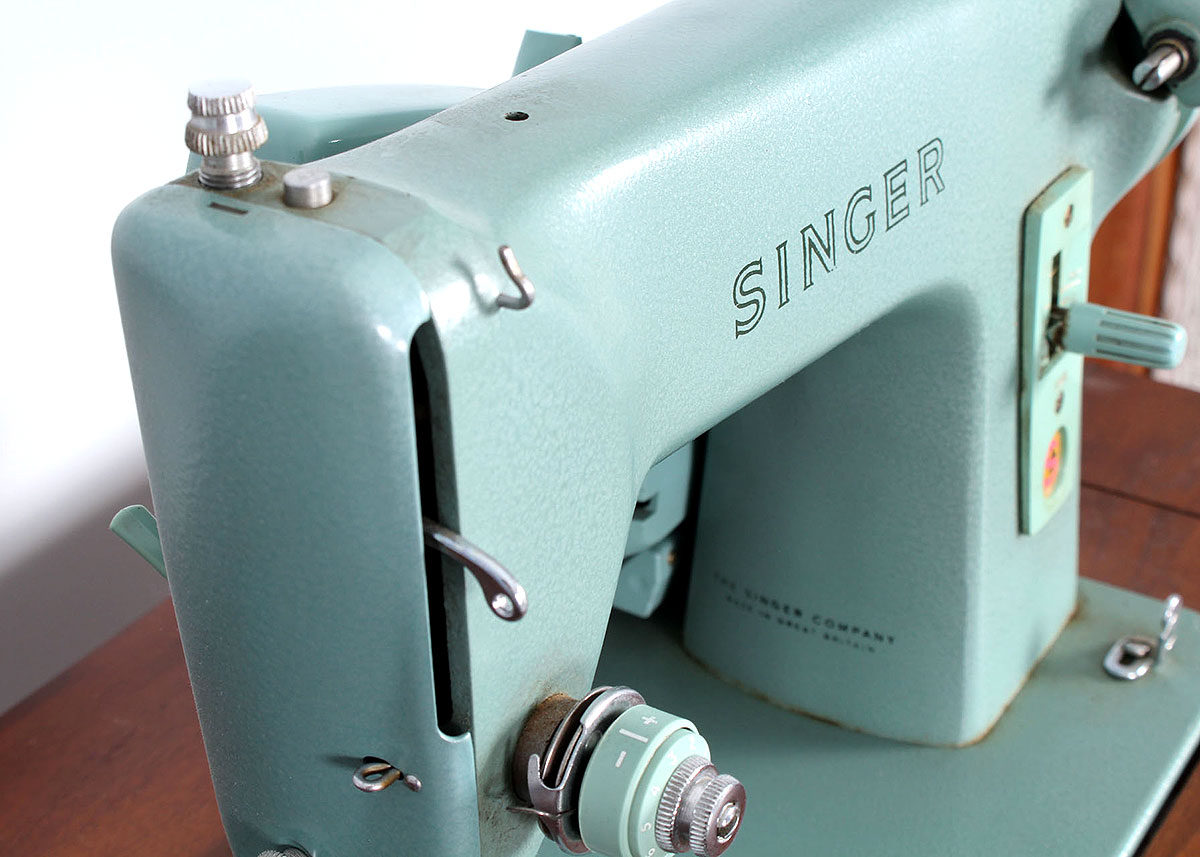 Mid Century Modern Sewing Table