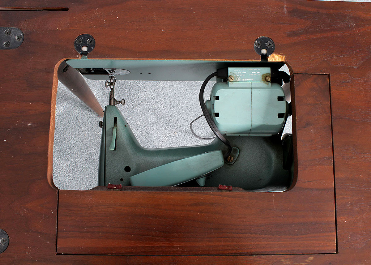 Mid Century Modern Sewing Table