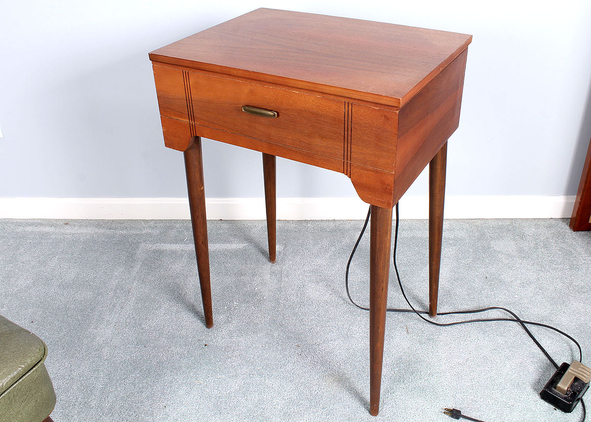 Mid Century Modern Sewing Table