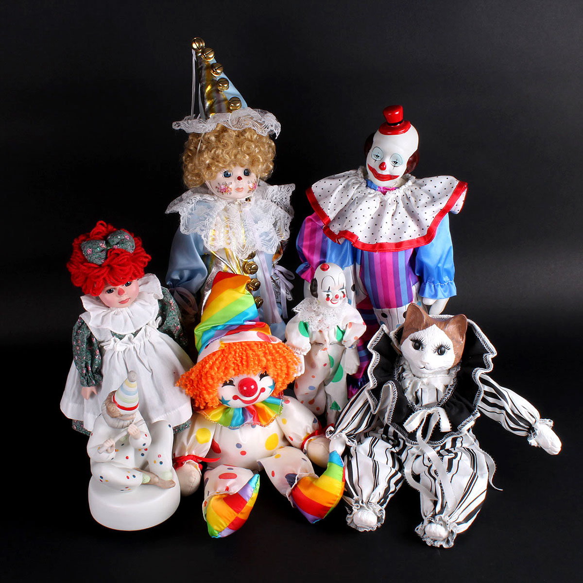 Vintage Clown Dolls