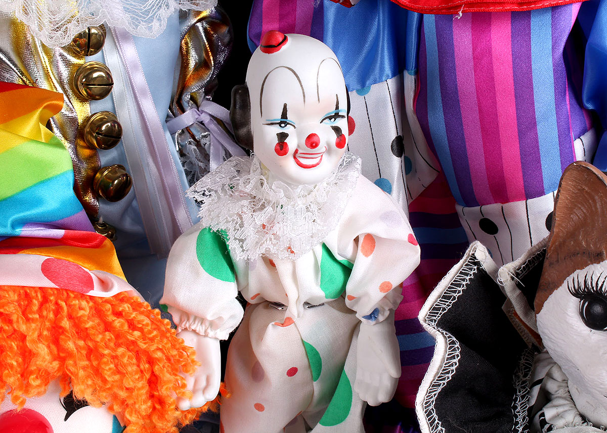 Vintage Clown Dolls