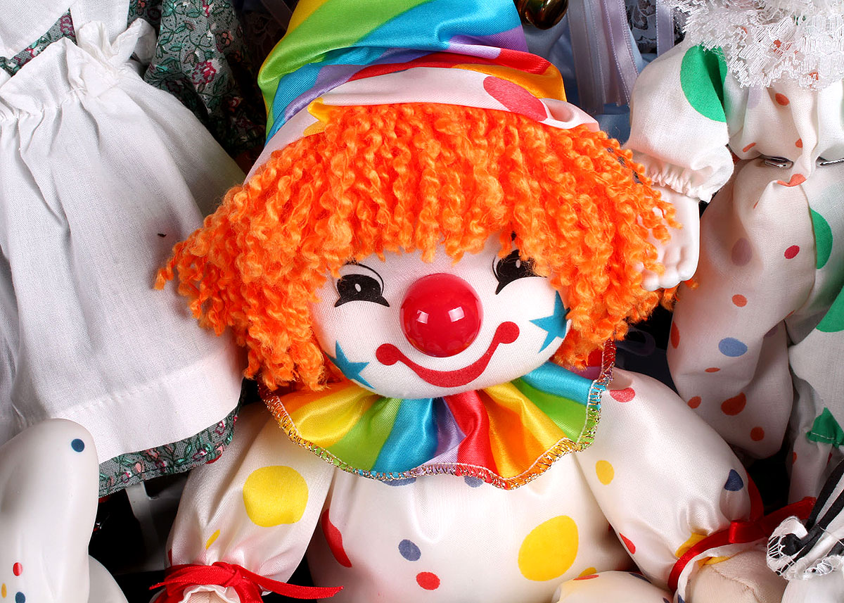 Vintage Clown Dolls