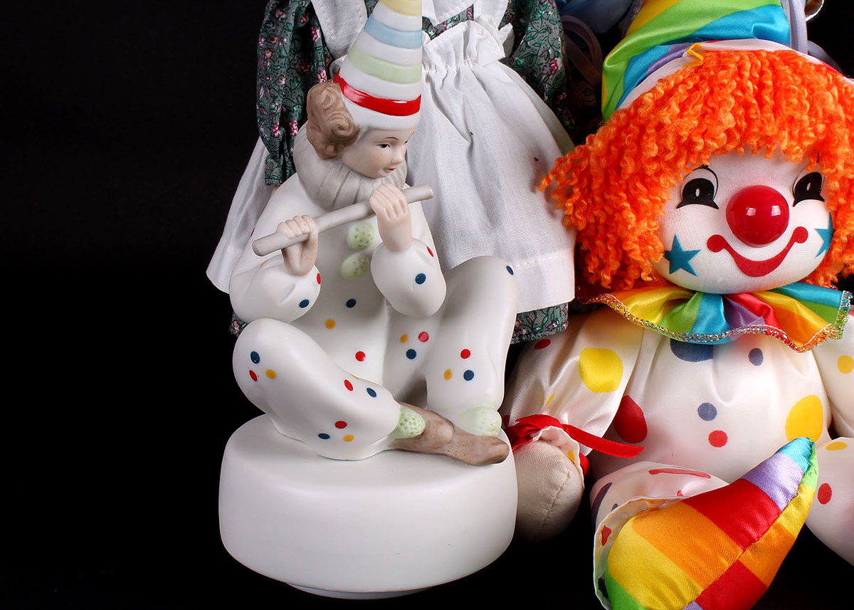 Vintage Clown Dolls