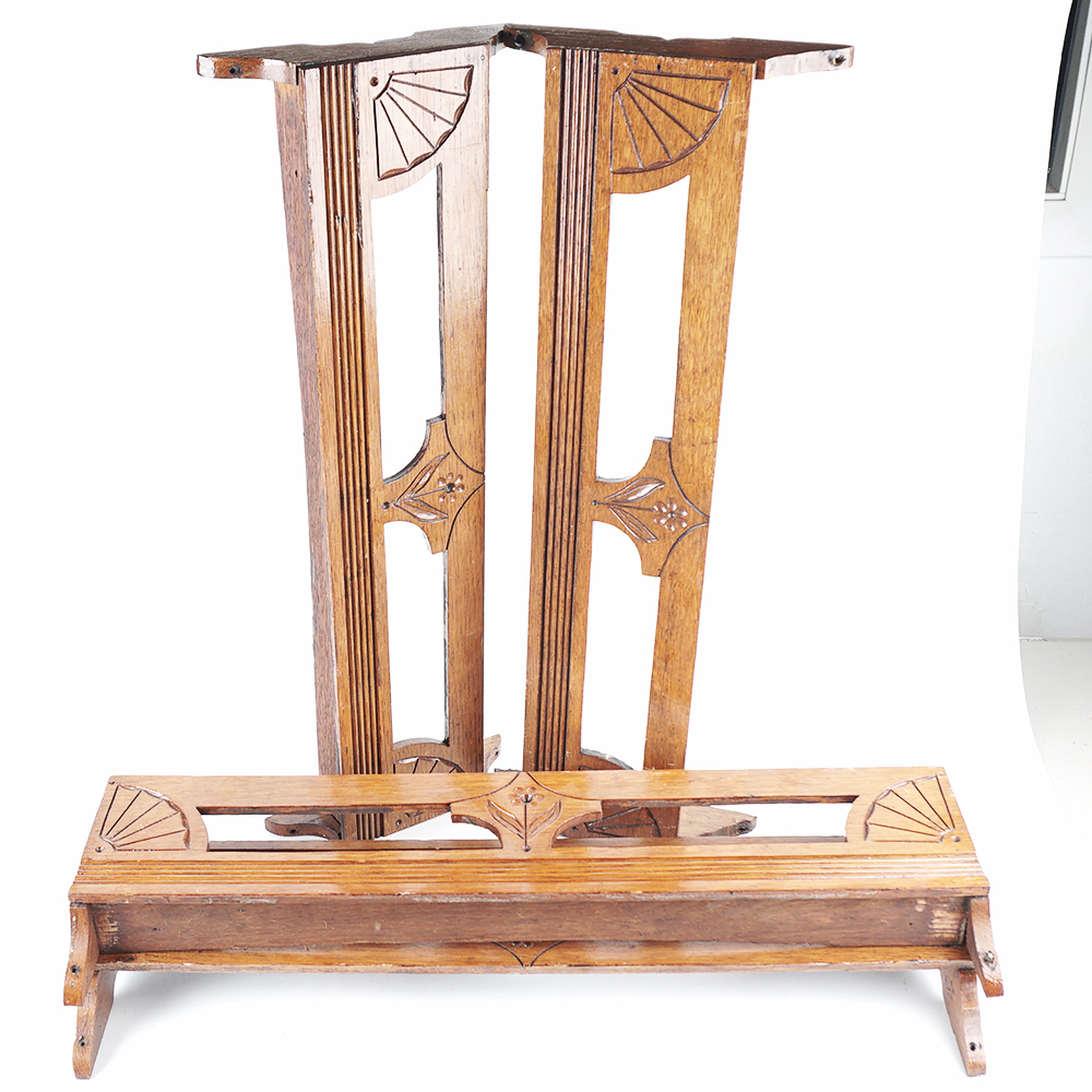 Four Church Pew Back Bible Holders