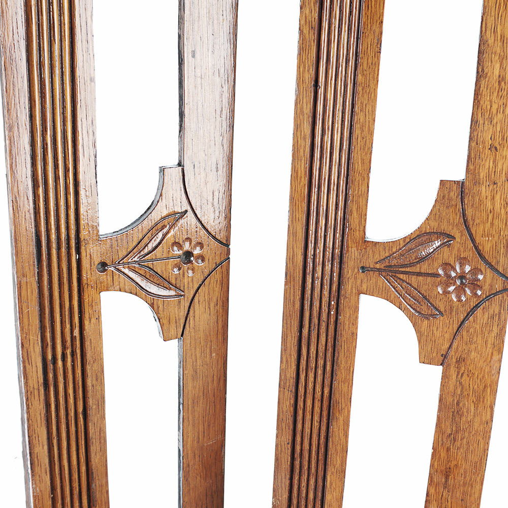 Four Church Pew Back Bible Holders