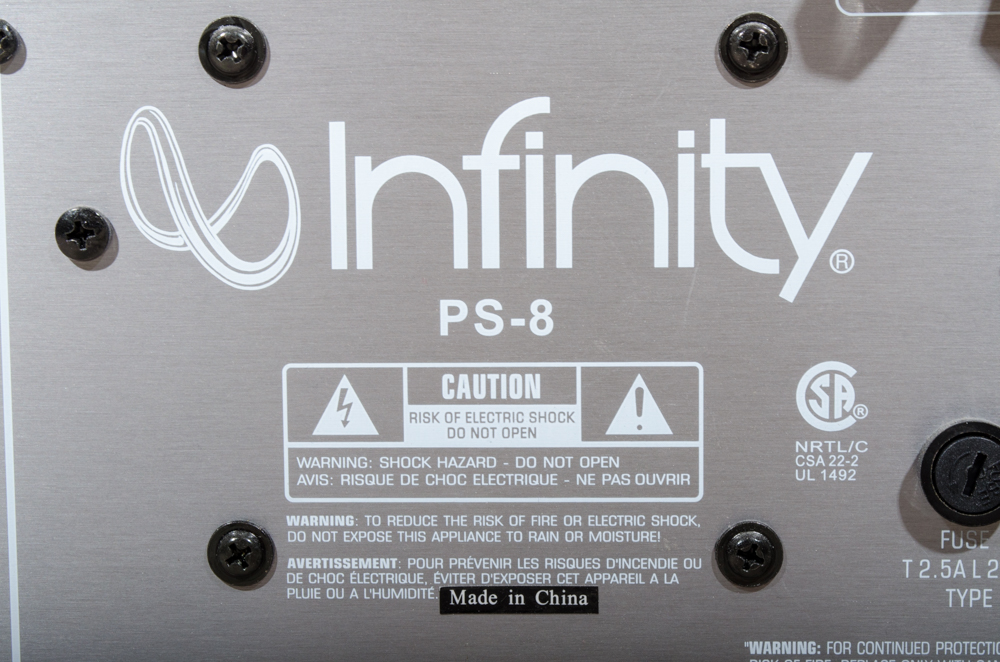 Infinity PS-8 Powered Subwoofer