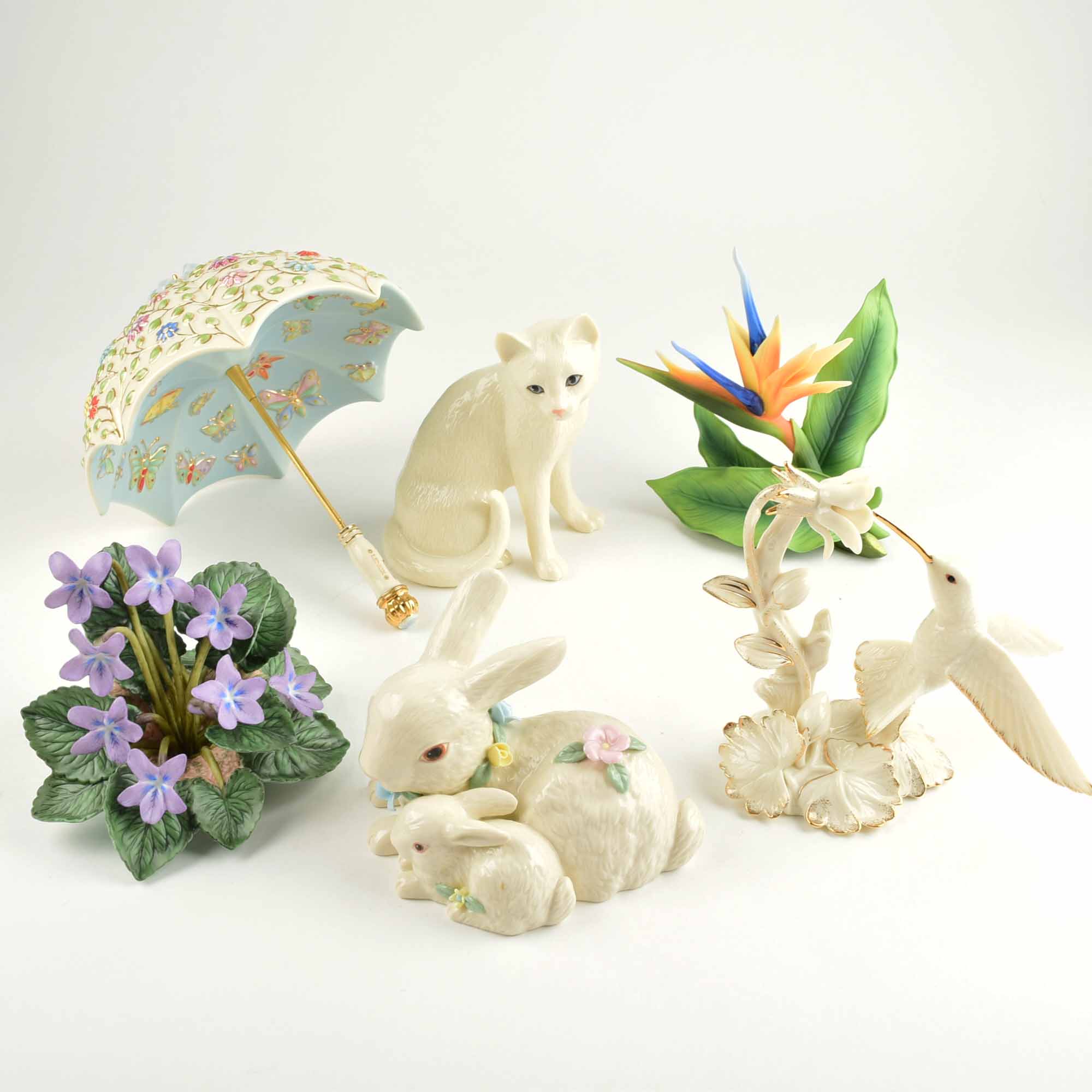 Collection of Lenox Porcelain Figurines