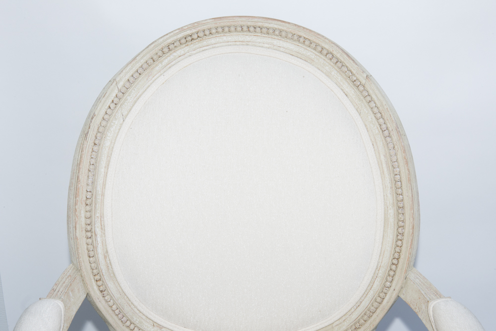 Vintage Swedish Gustavian Style Armchairs