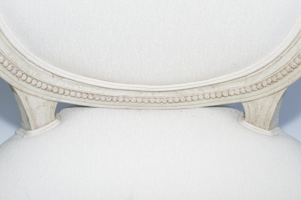 Vintage Swedish Gustavian Style Armchairs