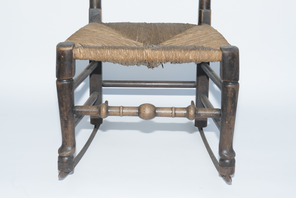 Antique Spindle Back Rocking Chair