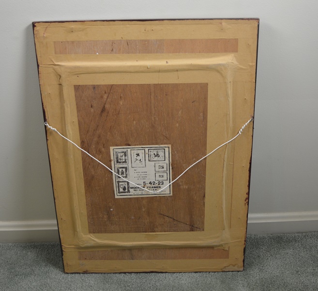 Enrico Zablan Original Abstract Oil Painting of Manila Bay