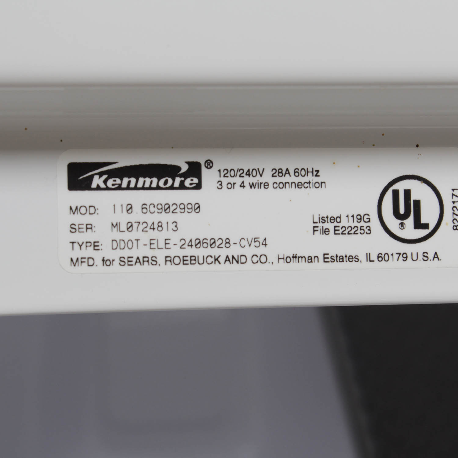 Kenmore 90 Series Heavy Duty King Size Capacity Dryer and Sunbeam Iron