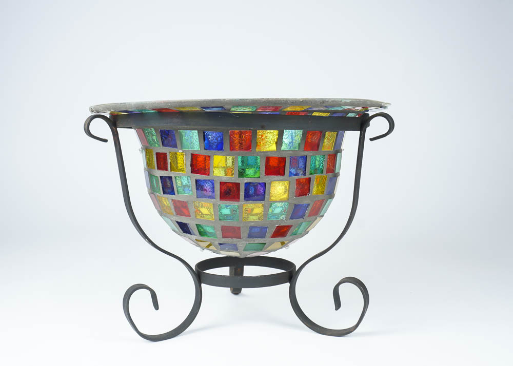 Mosaic Glass Bowls