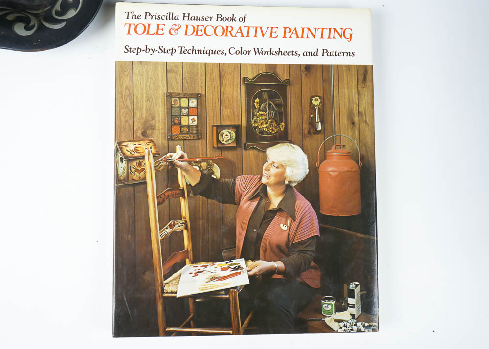 Toleware Platters and Book