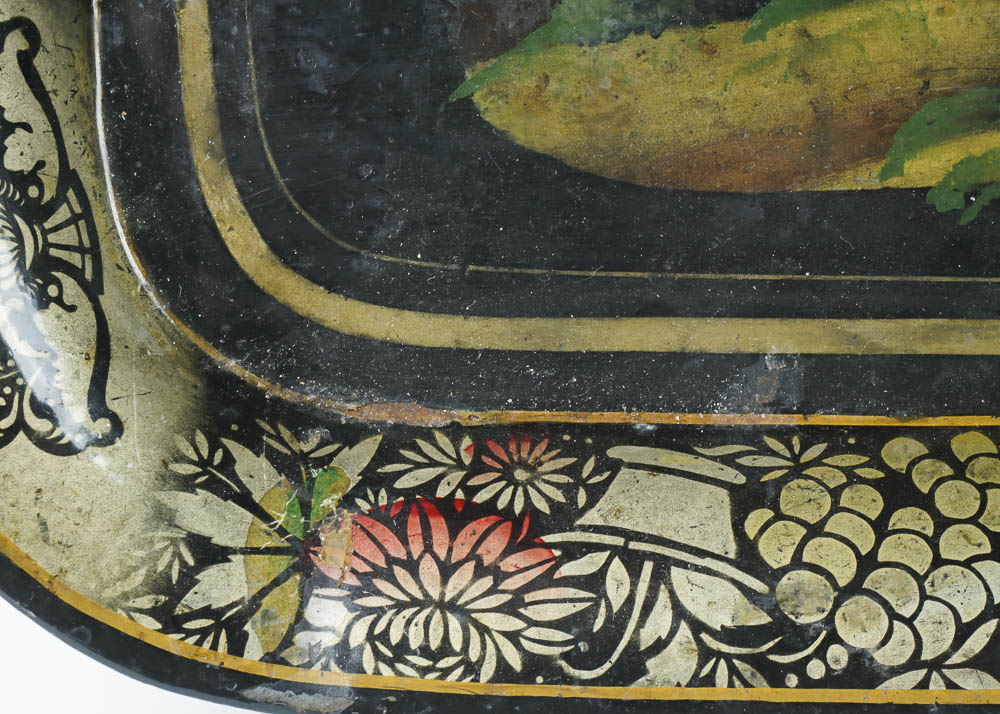 Toleware Platters and Book