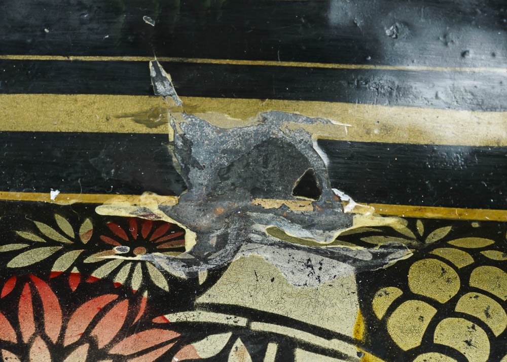 Toleware Platters and Book