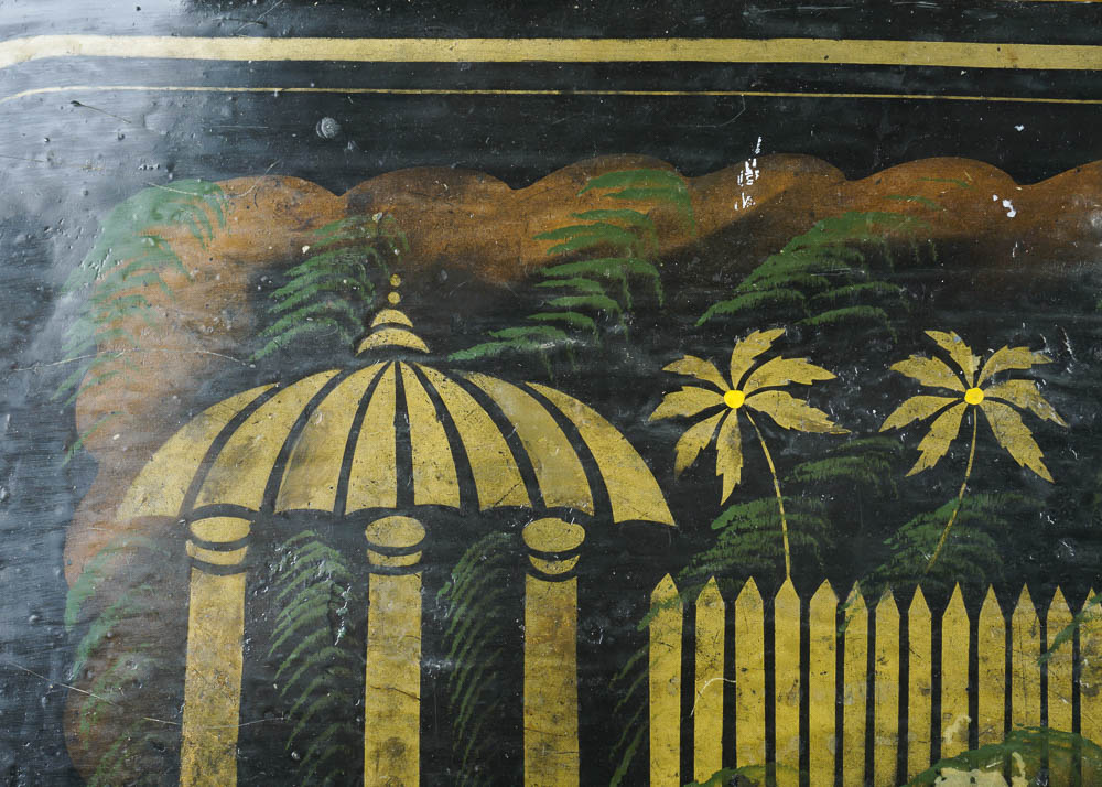 Toleware Platters and Book