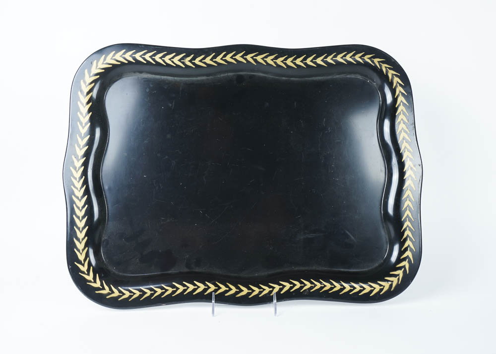 Toleware Platters and Book