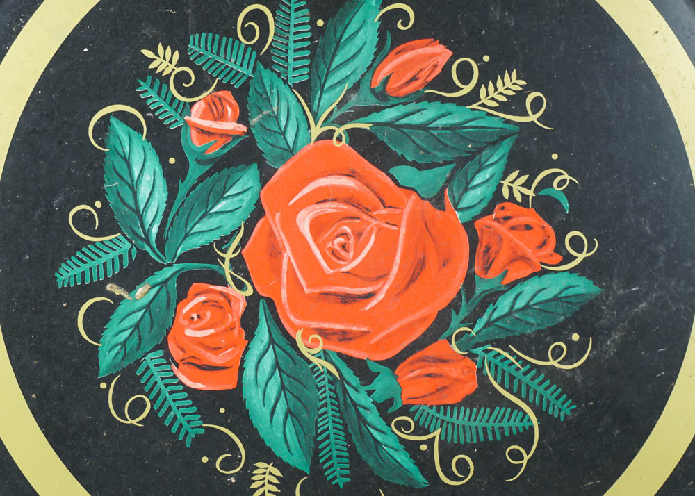 Toleware Platters and Book