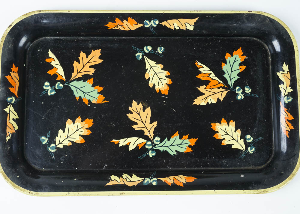 Toleware Platters and Book