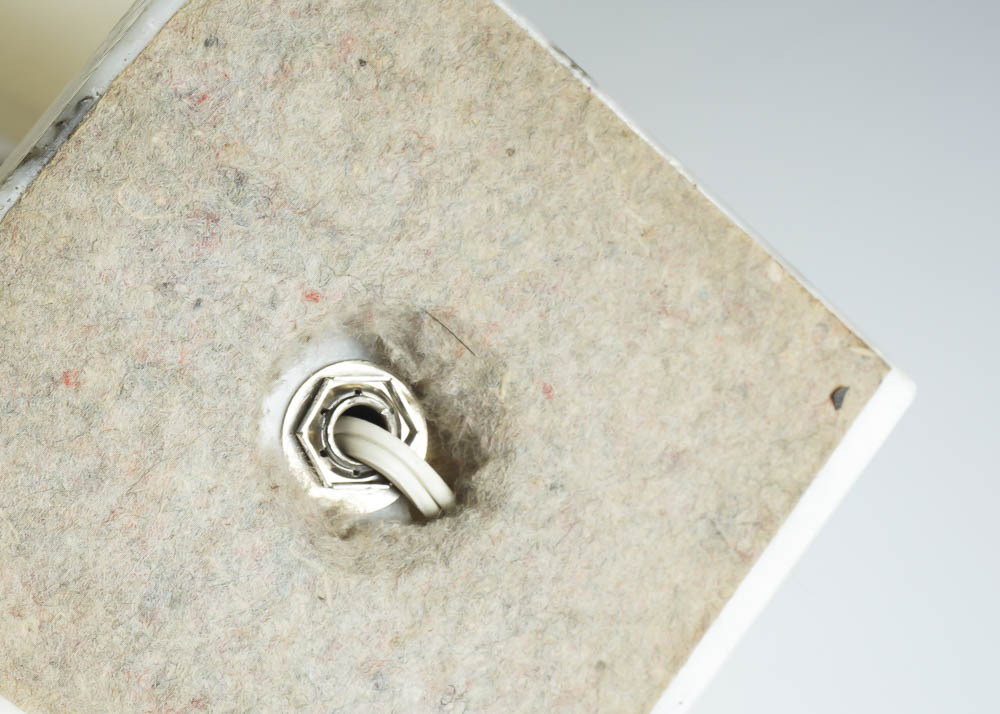 Vintage Marble Lamp Pair