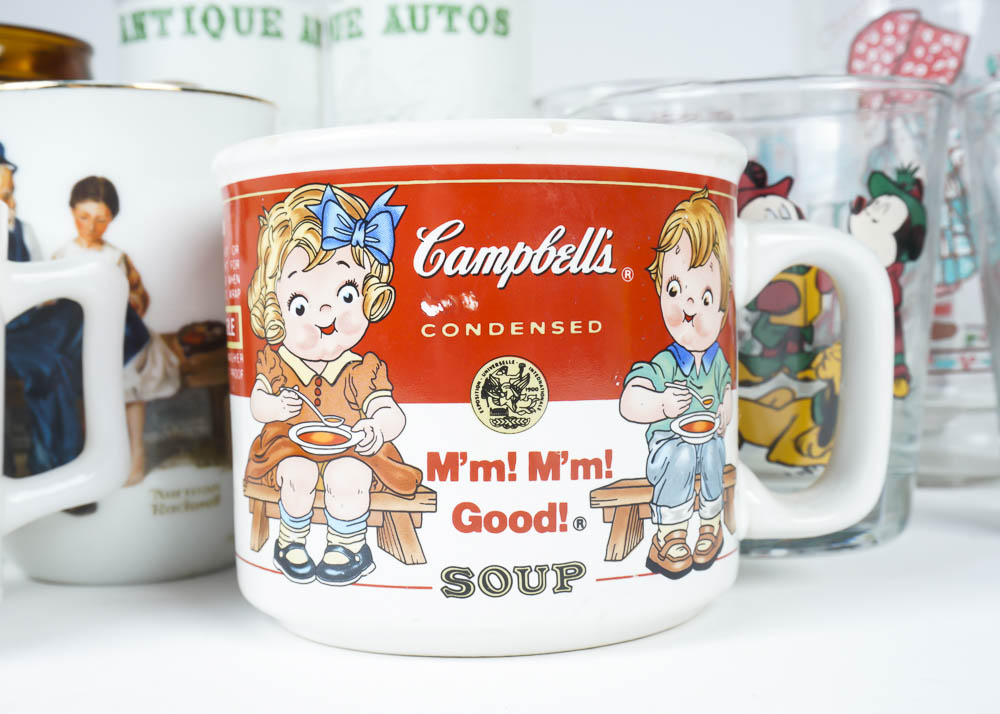 Vintage and Modern Collectible Cups