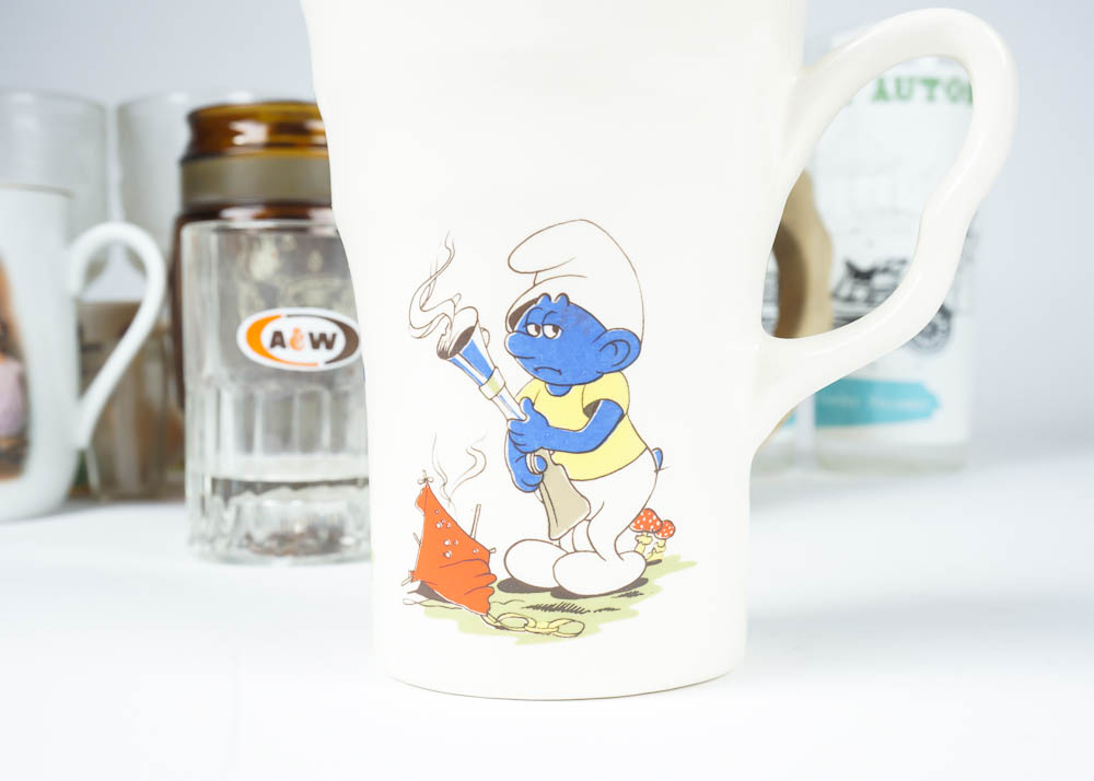 Vintage and Modern Collectible Cups