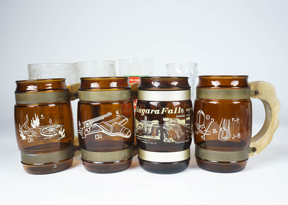 Vintage and Modern Collectible Cups