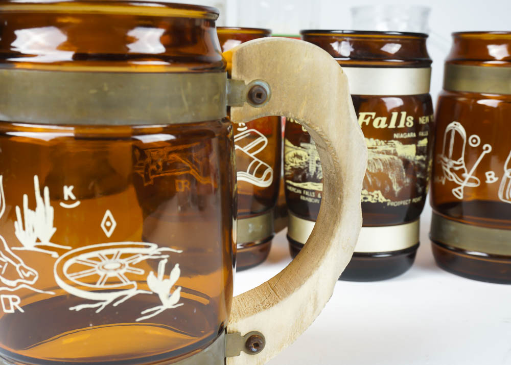 Vintage and Modern Collectible Cups