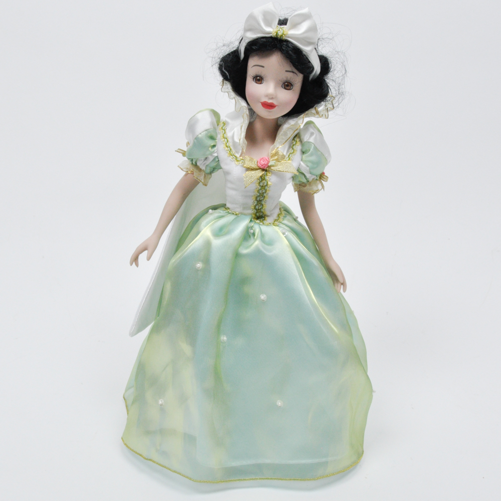 Disney Brass Key Snow White Porcelain Doll
