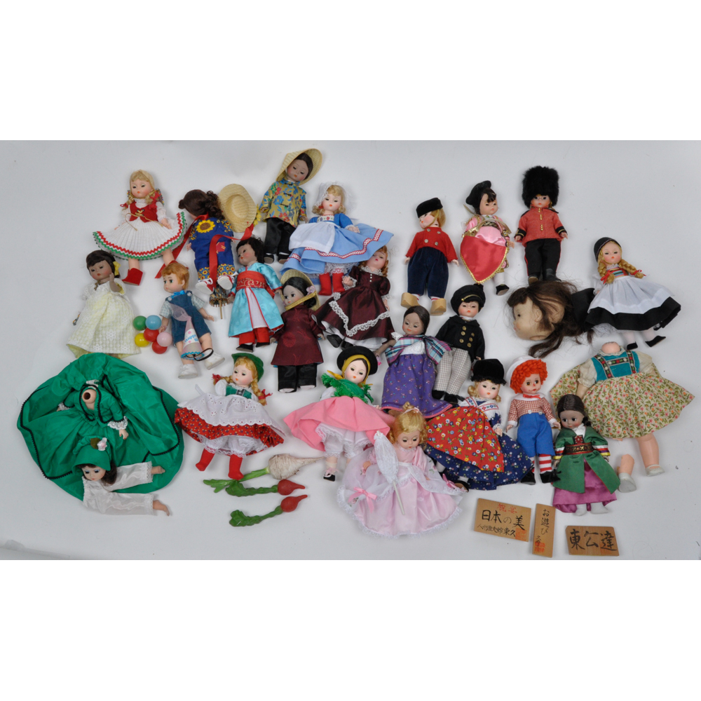 Collection of Madame Alexander Dolls
