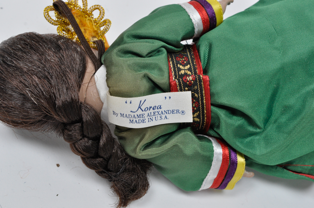 Collection of Madame Alexander Dolls