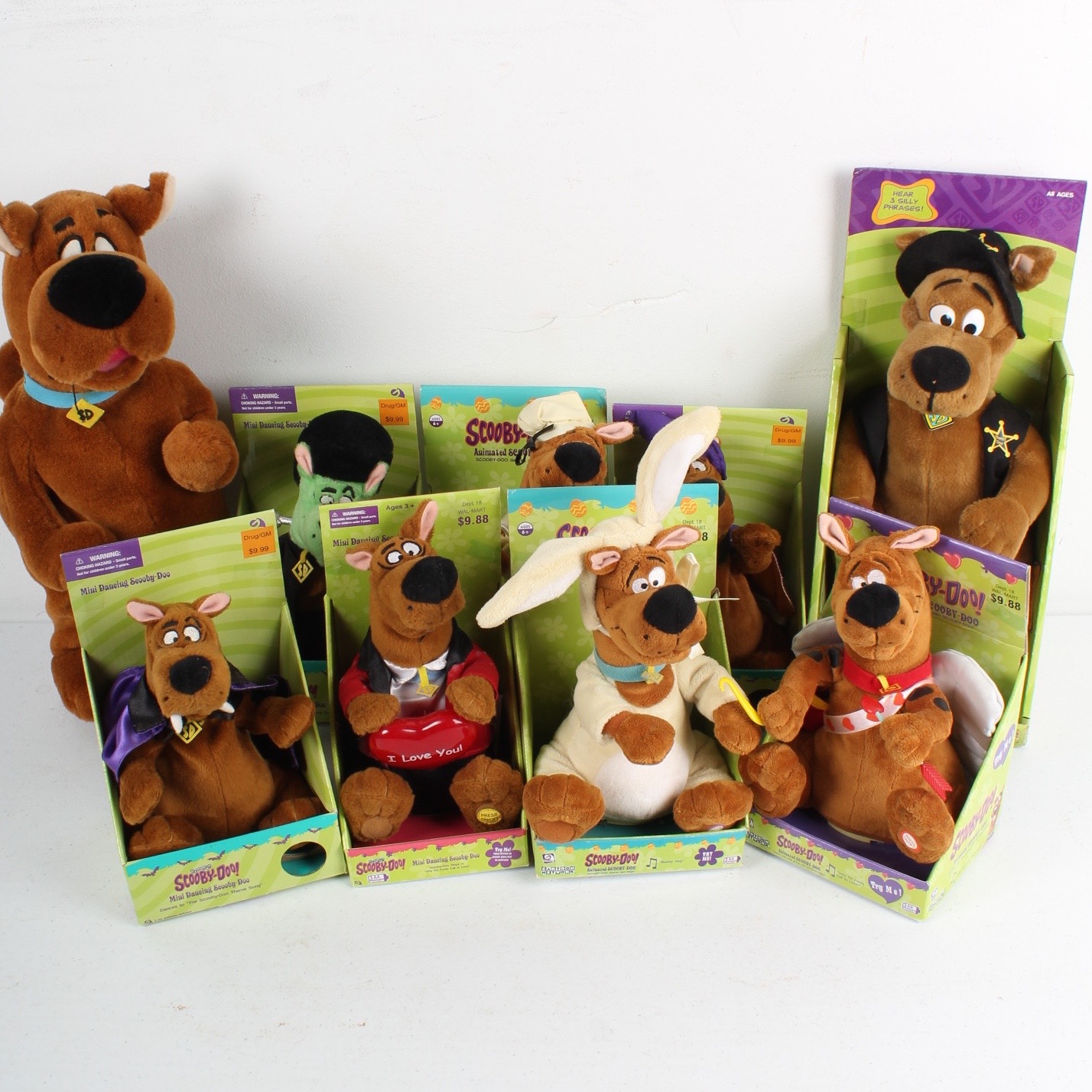 Collection of Scooby-Doo! Dancing Toys