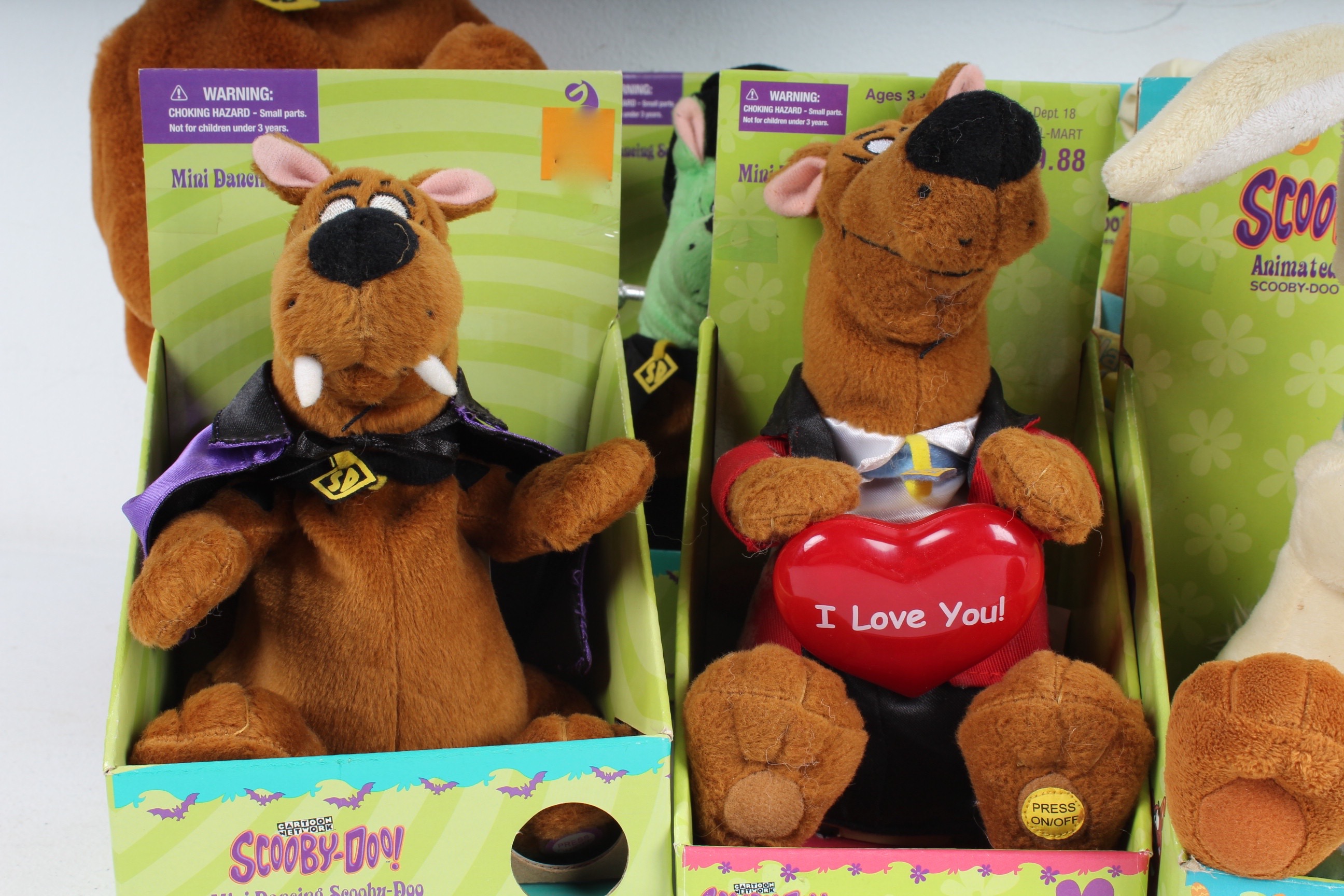 Collection of Scooby-Doo! Dancing Toys